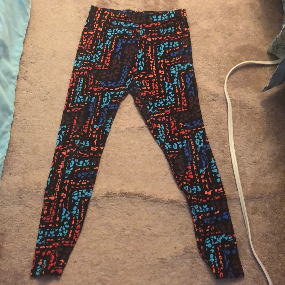 Flirtitude Active Mutlicolored High Waist Leggings